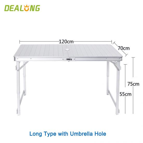 Camping Aluminum Alloy Table Adjustable